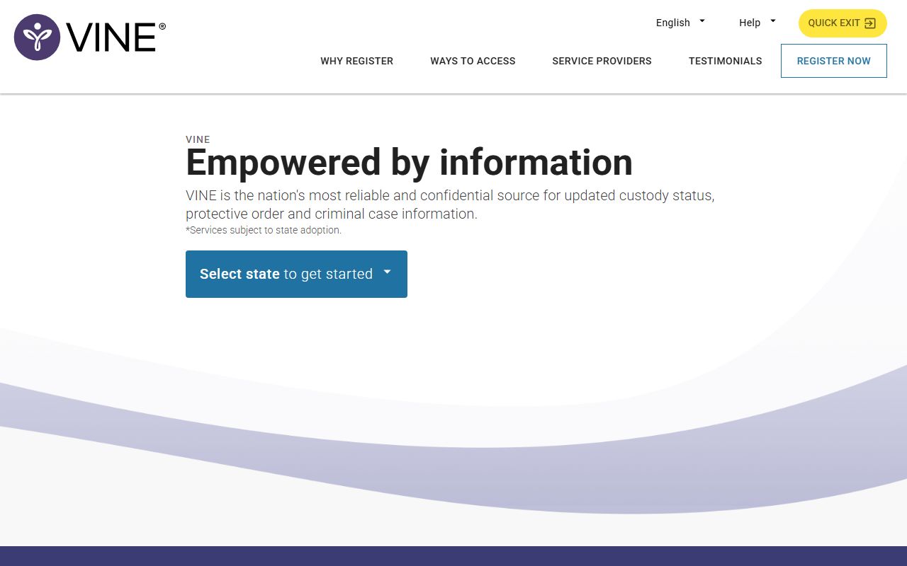 Prince William County released inmate custody notifications on VINELink